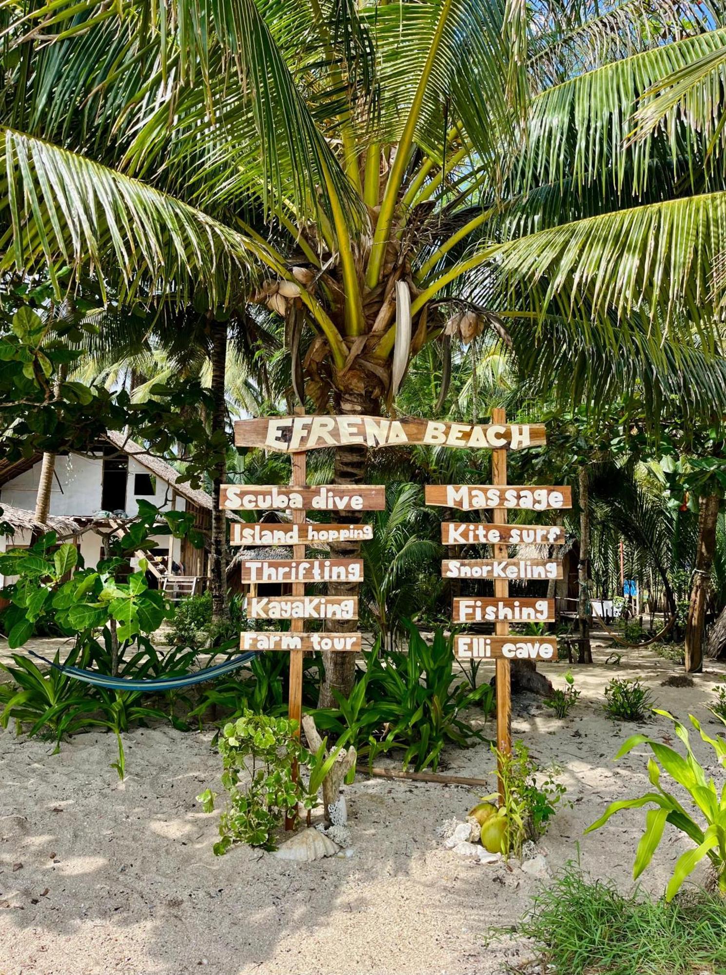 Efrena Agro Tourism Beach エルニド エクステリア 写真